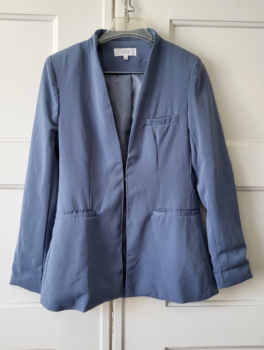 Lucca Dusty Blue Women's Blazer Size XS